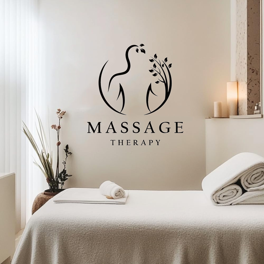 Massage Therapy Vinyl Wall Dec - Spa Wellness Usa recension och pris