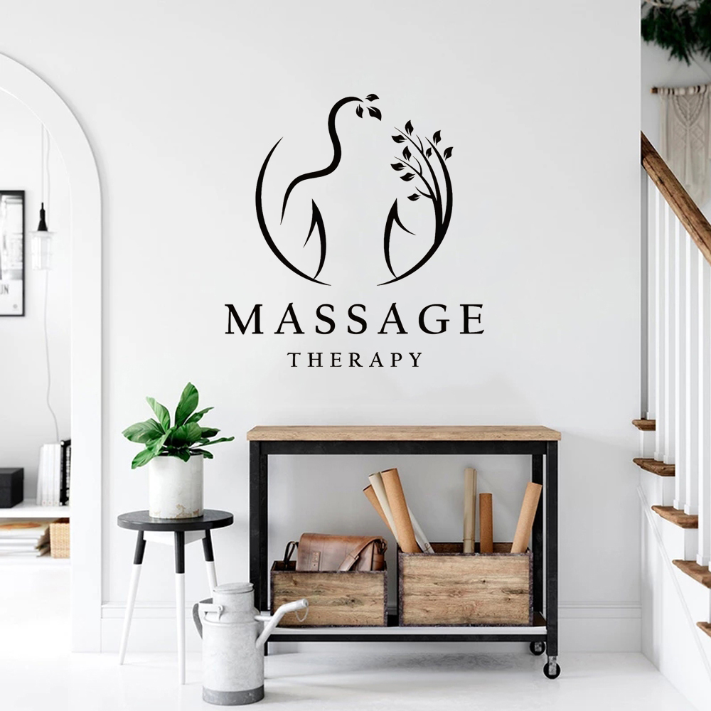 Massage Therapy Vinyl Wall Dec - Spa Wellness Usa recension och pris