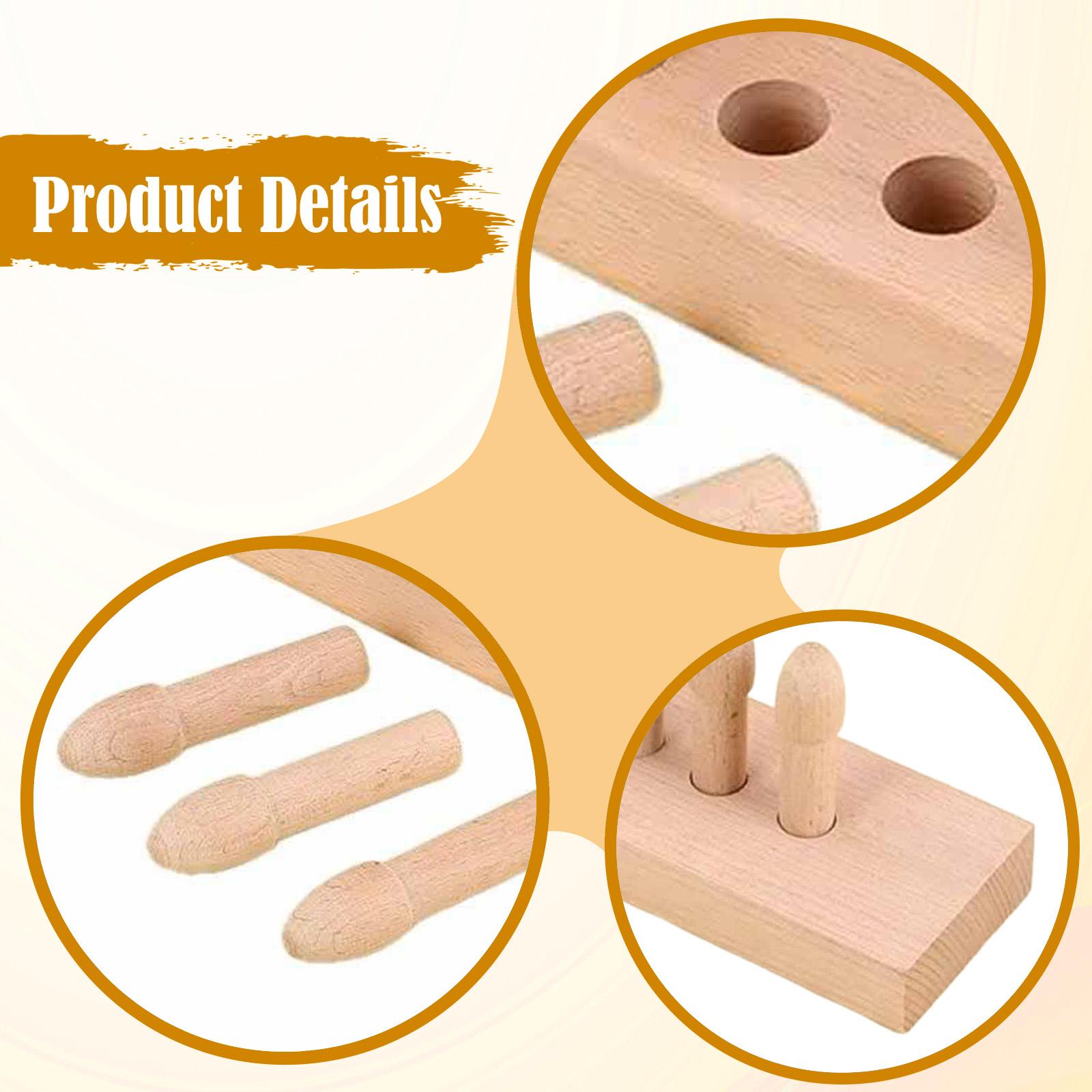 Beech Wood Foot Massage Acupre - Spa Wellness Usa recension och pris