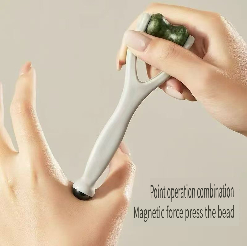 1pc Natural Jade Finger Massag - Spa Wellness Usa recension och pris