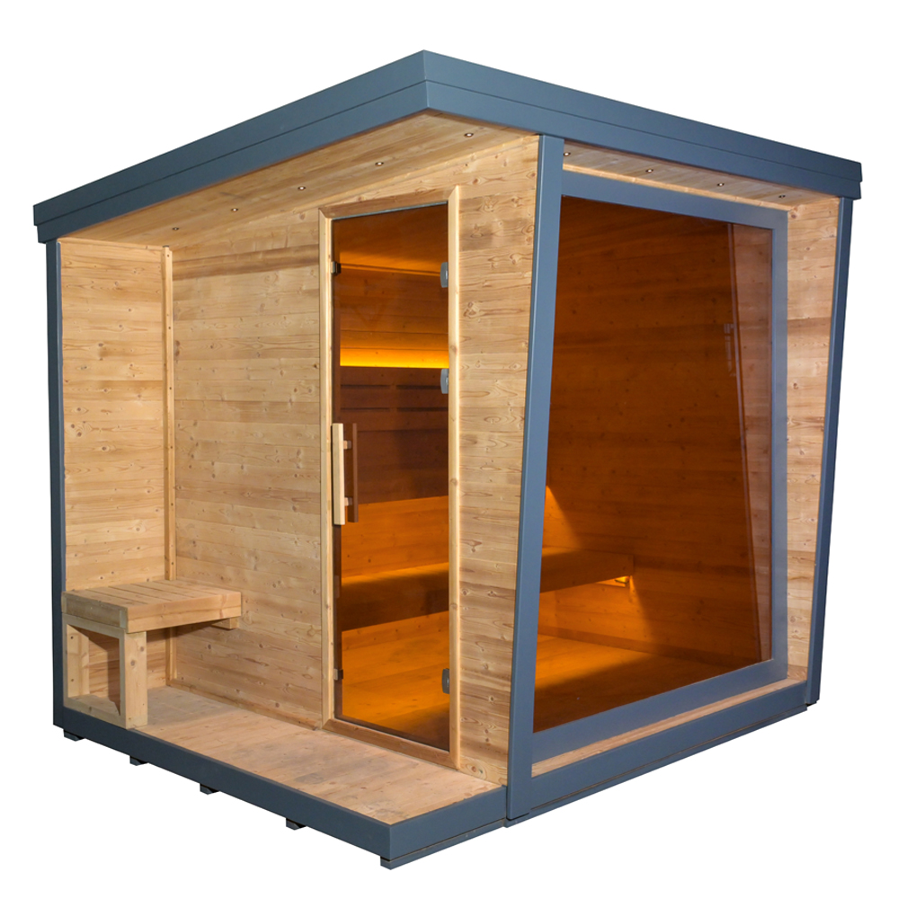 Custom Made Gray Outdoor Moder - Spa Wellness Usa recension och pris