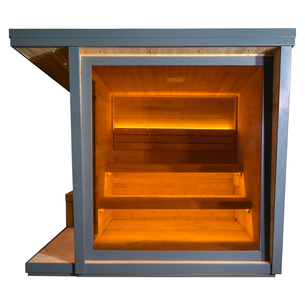 Custom Made Gray Outdoor Moder - Spa Wellness Usa recension och pris